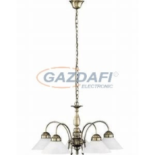 RÁBALUX 2705 Marian 5 ágú csillár E27 5x60W bronz 230V A++ -> E világítás