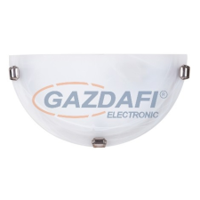 RÁBALUX 3002 Alabastro fali lámpa E27 60W fehér /króm/ 230V világítás