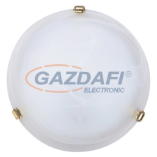 RÁBALUX 3201 Alabastro mennyezeti lámpaD30 E27 60Wfehér/arany 230V A++ -&gt; E világítás