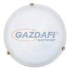 RÁBALUX 3301 Alabastro mennyezeti lámpaD40 E27 2x60Wfehér/arany 230V A++ -> E