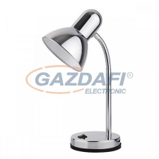 RÁBALUX 4255 Clark asztali lámpa E27 40W króm 230V világítás