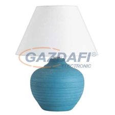 RÁBALUX 4392 Molly kerámia asztali lámpa E14 40W kék/fehér 230V világítás