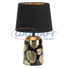 RÁBALUX 4549 Sonal asztali lámpa E14 1XMAX 40W arany/fekete 230V világítás