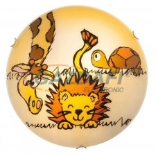 RÁBALUX 4559 Leon mennyezeti lámpa D40 E27 2x60W oroszlán mintás 230V világítás