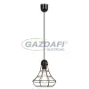 RÁBALUX 4649 Ramsey függeszték E27 max60W fekete 230V A++ -> E