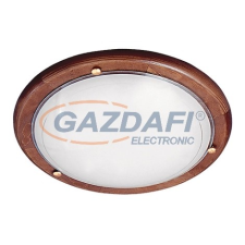 RÁBALUX 5417 Fa Ufo mennyezeti lámpaD30 E27 60W tölgy opál 230V világítás