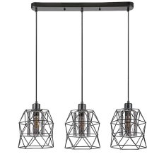 RÁBALUX 72113 Emrys, függeszték, beltéri. E27 3xMAX40W, L57,5cm világítás