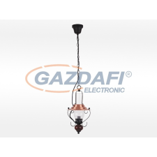 RÁBALUX 7869 Enna függeszték E14 40W fekete-réz 230V A++ -> E világítás