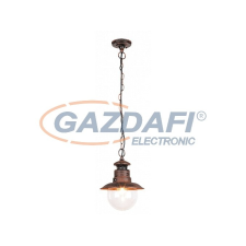RÁBALUX 8164 Odessa kültéri függeszték E27 max 60W antik barna 230V kültéri világítás