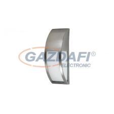 RÁBALUX 8269 Genova kültéri fali lámpa E27 40W, inox IP44 230V kültéri világítás