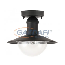 RÁBALUX 8716 Oslo kültéri mennyezeti lámpa. E27 60W fekete IP44 230V kültéri világítás