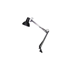 RÁBALUX Asztali lámpa RÁBALUX Arno halogén E27 60W fém fekete világítás