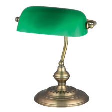 RÁBALUX Asztali lámpa RÁBALUX Bank halogén E27 60W fém bronz világítás