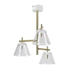 RÁBALUX Aviana LED-es csillár (18W) - fehér-bronz világítás