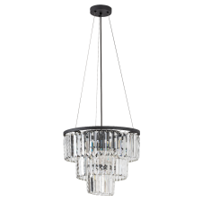 RÁBALUX ELOISA FÜGGESZTÉK E27 3X25W IP20 40X120CM FEKETE világítás