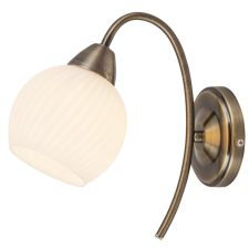 RÁBALUX Evangeline fali lámpa E14 40W IP20 - antik bronz világítás