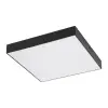 RÁBALUX Rábalux 7900 Tartu,kültéri mennyezeti lámpa,LED 24W,fekete,szögl.
