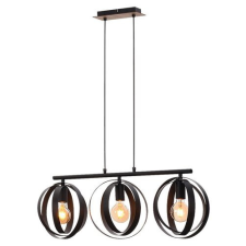 RÁBALUX Rábalux Cortado fekete függeszték 3xE27 (5361) világítás