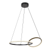 RÁBALUX Rábalux Emilion fekete-arany LED függesztett lámpa (RAB-72296) LED 1 izzós IP20