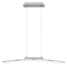 RÁBALUX Rábalux Eucalyptus matt króm függesztett lámpa (RAB-2957) LED 1 izzós IP20 világítás