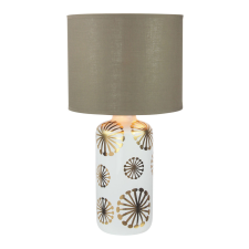 RÁBALUX Rábalux Ginger 6030 kerámia asztali lámpa, 1x60W E27 világítás