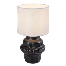 RÁBALUX Rábalux Glimo fekete asztali lámpa (RAB-74058) E14 1 izzós IP20 világítás