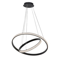 RÁBALUX Rábalux Grete fekete LED függesztett lámpa (RAB-72259) LED 1 izzós IP20 világítás