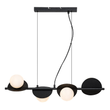 RÁBALUX Rábalux Jules fekete függesztett lámpa (RAB-72225) G9 4 izzós IP20 világítás