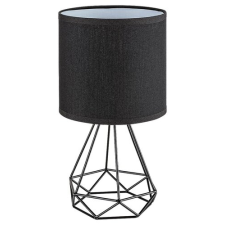 RÁBALUX Rábalux Kinga fekete asztali lámpa (RAB-3016) E14 1 izzós IP20 világítás