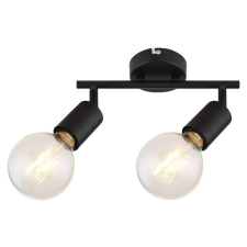 RÁBALUX Rábalux Lamar matt fekete spotlámpa 2xE27 (3987) világítás