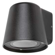 RÁBALUX Rábalux Mandal matt fekete kültéri fali lámpa (RAB-7959) GU10 1 izzós IP54 kültéri világítás