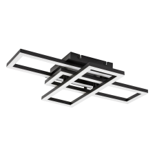 Rabalux Rábalux Mereni beltéri mennyezeti lámpa fekete LED 40W 3000-6500 IP20 világítás