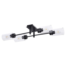 RÁBALUX Rábalux Prudence fekete mennyezeti lámpa (RAB-2672) E27 4 izzós IP20 világítás