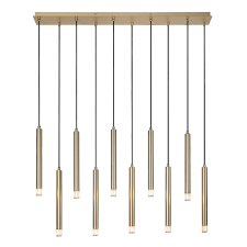 RÁBALUX Rábalux Ramira arany függesztett lámpa (RAB-72365) G9 10 izzós IP20 világítás