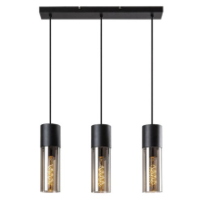 RÁBALUX Rábalux Ronno fekete függesztett lámpa (RAB-72053) E27 3 izzós IP20 világítás