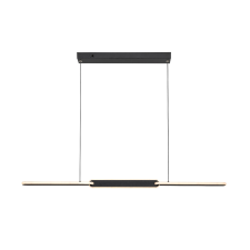 RÁBALUX Rábalux Sindri fekete LED függesztett lámpa (RAB-72231) LED 1 izzós IP20 világítás