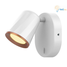 RÁBALUX Rábalux Solange Spotlámpa LED 6W kapcsolóval 3000K IP20 fehér RAB5045 világítás