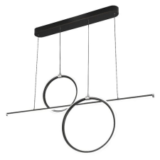 RÁBALUX Rábalux Willow matt fekete függeszték (6970) világítás