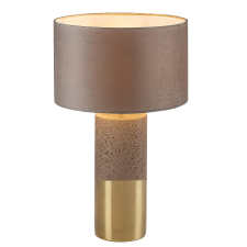 RÁBALUX Rábalux Yelda barna-arany asztali lámpa (RAB-74219) E27 1 izzós IP20 világítás
