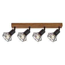 Rabalux Rábalux Zeus beltéri Spotlámpa tölgy E14 4x MAX 40W világítás