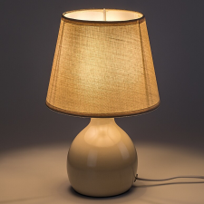 Rábalux Zrt. Kerámia asztali lámpa, 26 cm - Ingrid Rábalux 74076 1xE14 foglalattal világítás