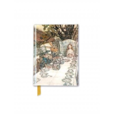 Rackham: Alice in Wonderland Tea Party (Foiled Pocket Journal) – Flame Tree Studio naptár, kalendárium