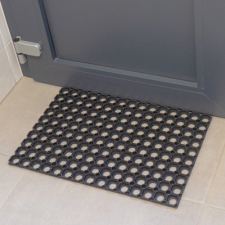  Rácsos lábtörlő gumiszőnyeg (40x60 cm) sárfogó szőnyeg lakástextília