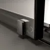 Radaway Alienta Black SD I szögletes fekete zuhanykabin 90x90 átlátszó