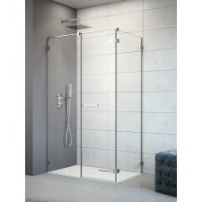 Radaway Arta KDS II szögletes zuhanykabin 130x80 átlátszó balos kád, zuhanykabin