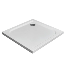 Radaway Delos C szögletes lapos zuhanytálca 100x100 cm (SDC1010-01) kád, zuhanykabin