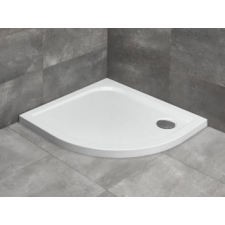 Radaway Delos E íves aszimmetrikus zuhanytálca +szifon kád, zuhanykabin