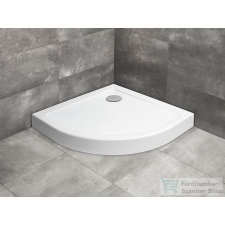 Radaway Doros Stone A 90x90 íves zuhanytálca előlappal fehér SDRA9090-05-04S kád, zuhanykabin