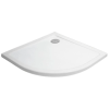 Radaway Doros Stone A íves zuhanytálca fehér 80x80 cm (SDRA8080-01-04S)