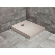 Radaway Doros Stone F szögletes beige zuhanytálca előlappal 120x90 beige, ajándék szifonnal kád, zuhanykabin